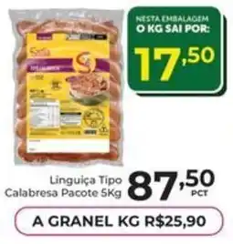 Comercial Esperança Linguiça Tipo Calabresa oferta
