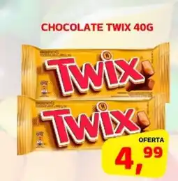Cercadão Chocolate twix oferta