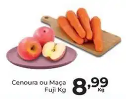 Comercial Esperança Cenoura ou Maça Fuji oferta