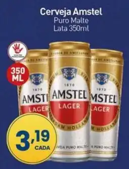 Rede Bom Lugar Cerveja Amstel Puro Malte oferta