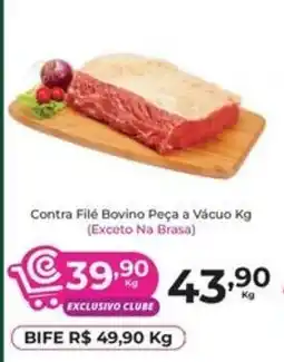 Comercial Esperança Contra Filé Bovino Peça a Vácuo oferta