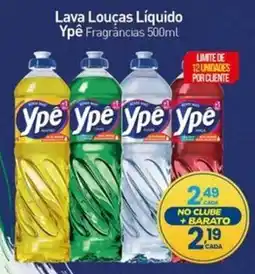 Rede Bom Lugar Lava Louças Líquido Ypê Fragrâncias oferta