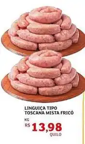 Assaí Atacadista Linguica tipo toscana mista frico oferta