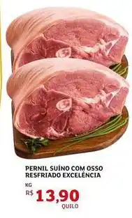 Assaí Atacadista Pernil suíno com osso resfriado excelencia oferta