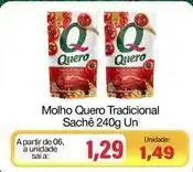 Spani Atacadista Quero - molho tradicional oferta