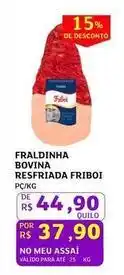 Assaí Atacadista Refri - fraldinha bovina oferta