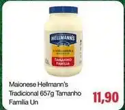 Spani Atacadista Hellmann's - maionese tradicional 657g tamanho oferta