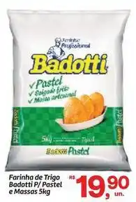 Fort Atacadista Badotti - farinha de trigo p/ pastel e massas oferta