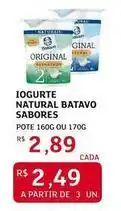Assaí Atacadista Batavo - iogurte natural oferta