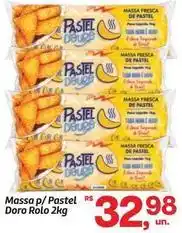 Fort Atacadista Pastella - massa p/pastel doro rolo oferta