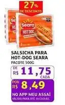 Assaí Atacadista Seara - salsicha para hot-dog oferta