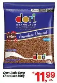 Fort Atacadista Dori - granulado dory chocolate oferta