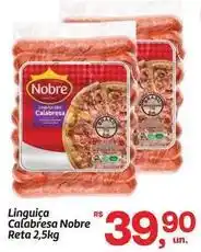 Fort Atacadista Nobre - linguica calabresa oferta