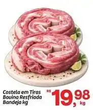 Fort Atacadista Bovina - costela em tiras bovina resfriada bandeja oferta