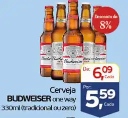 Cometa Supermercados Cerveja budweiser one way oferta