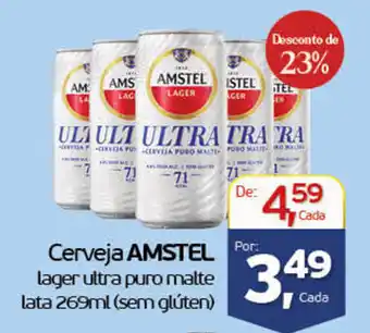 Cometa Supermercados Cerveja amstel lager ultra puro malte oferta
