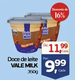 Cometa Supermercados Doce de leite vale milk oferta