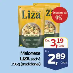 Cometa Supermercados Maionese liza sachê tradicional oferta