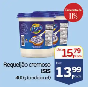 Cometa Supermercados Requeijão cremoso ISIS oferta