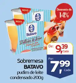Cometa Supermercados Sobremesa batavo pudim de leite condensado oferta