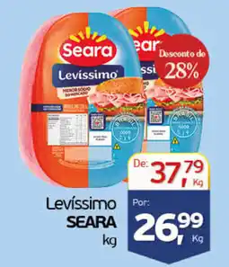 Cometa Supermercados Levissimo seara oferta