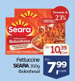 Cometa Supermercados Fettuccine seara (bolonhesa) oferta