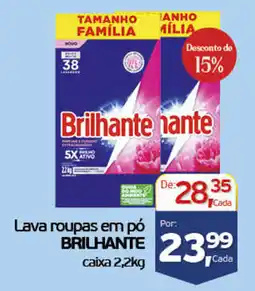Cometa Supermercados Lava roupas em pó BRILHANTE oferta
