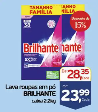 Cometa Supermercados Lava roupas em pó BRILHANTE oferta