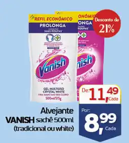 Cometa Supermercados Alvejante vanish sachê 500ml oferta