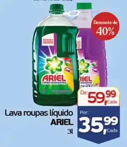 Cometa Supermercados Lava roupas líquido ariel oferta