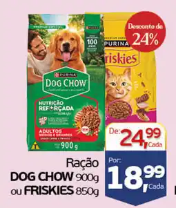 Cometa Supermercados Ração dog chow ou friskies oferta