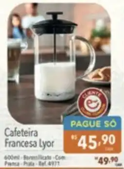 Supermercados Condor Cafeteira Francesa Lyor oferta