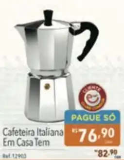 Supermercados Condor Cafeteira Italiana Em Casa Tem oferta