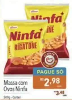 Supermercados Condor Massa com Ovos Ninfa oferta