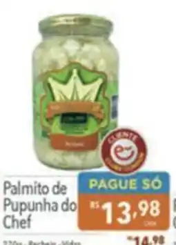 Supermercados Condor Palmito de Pupunha do Chef oferta