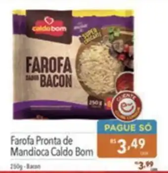Supermercados Condor Farofa Pronta de Mandioca Caldo Bom oferta