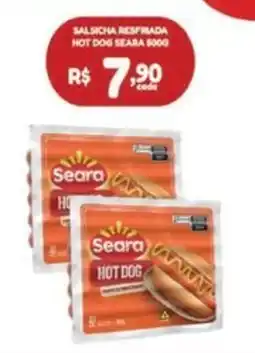 Bahamas Mix Salsicha resfriada hot dog seara oferta