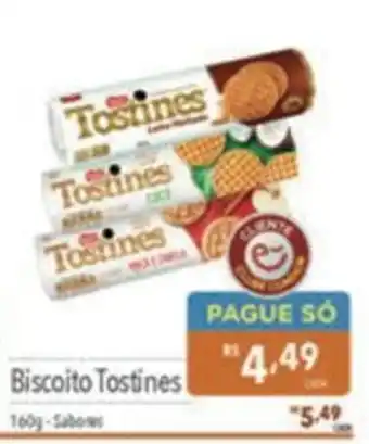 Supermercados Condor Biscoito Tostines oferta