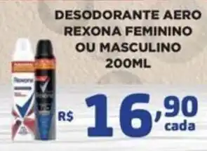 Bahamas Mix Desodorante aero rexona feminino ou masculino oferta