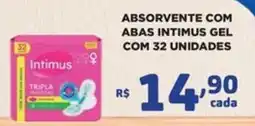 Bahamas Mix Absorvente com abas intimus gel oferta