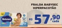 Bahamas Mix Fralda babysec hiperpacotão oferta
