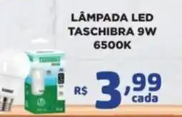 Bahamas Mix lâmpada led taschibra 9w 6500k oferta