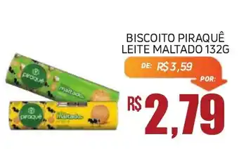 Economart Atacadista Biscoito piraquê leite maltado oferta