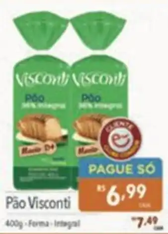 Supermercados Condor Pão Visconti oferta