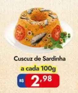 Supermercados Rondon Cuscuz de Sardinha oferta
