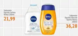 Sonda Sabonete líquido íntimo Nivea oferta