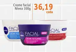 Sonda Creme facial nivea 100g oferta