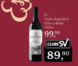 Supermercados São Vicente Vinho Espanhol Viña Collada oferta