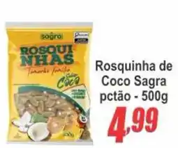 Serrano Supermercado Rosquinhas de Coco Sagra oferta