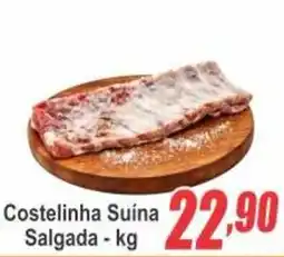 Serrano Supermercado Costelinha Suína Salgada oferta